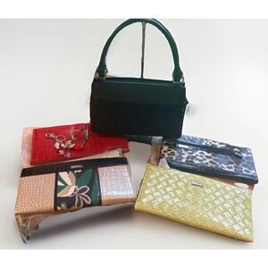 Vintage Miche Purse Black Base Bag W/4 Shells Variety All New In Bags Base Used